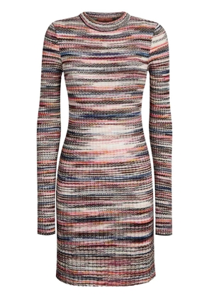 Missoni mélange-effect mini dress - Neutrals