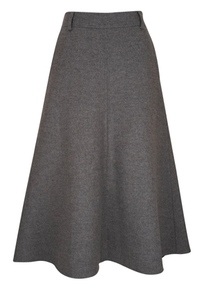 Brunello Cucinelli Wool Skirt - Grey