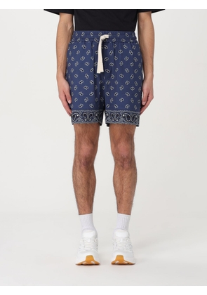 Shorts PALM ANGELS Men color Blue