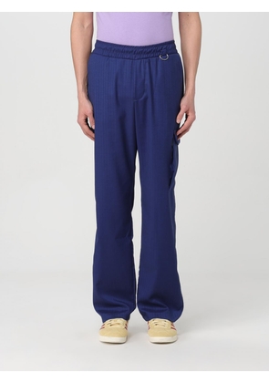 Pants FAMILY FIRST Men color Blue