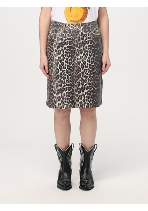 Skirt GANNI Woman color Brown