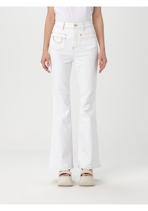 Jeans GANNI Woman color White