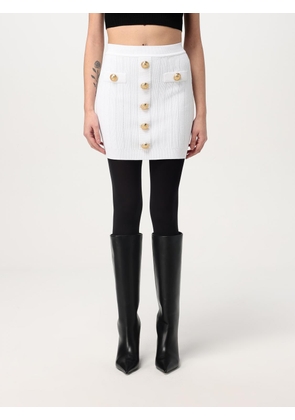 Skirt BALMAIN Woman color White