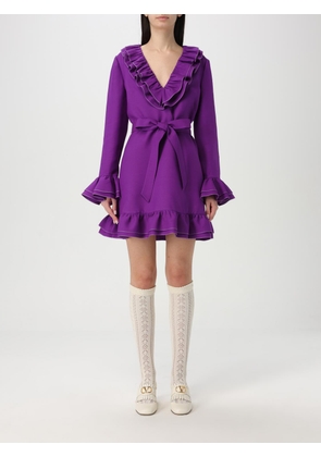 Dress VALENTINO Woman color Violet