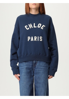 Sweatshirt CHLOÉ Woman color Navy