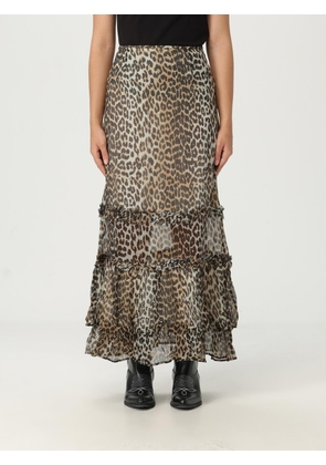 Skirt GANNI Woman color Multicolor
