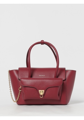 Shoulder Bag COCCINELLE Woman color Burgundy