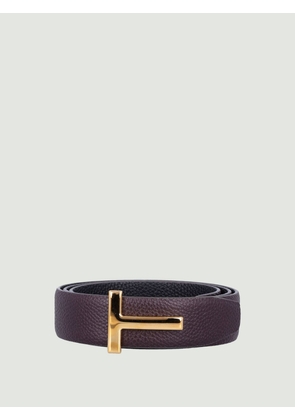 Belt TOM FORD Men color Burgundy