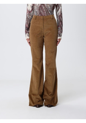 Pants ETRO Woman color Brown