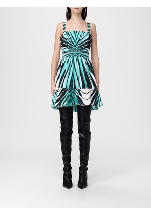 Dress ROBERTO CAVALLI Woman color Turquoise