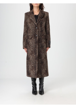 Coat MSGM Woman color Brown