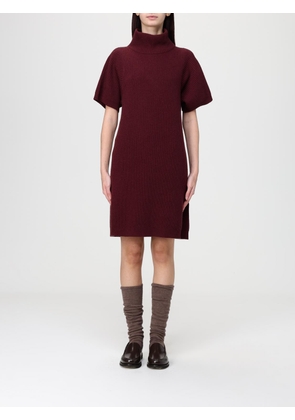 Dress BRUNELLO CUCINELLI Woman color Amaranth