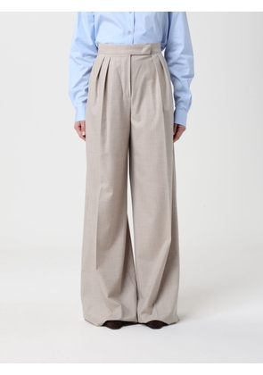 Pants MAX MARA Woman color Sand