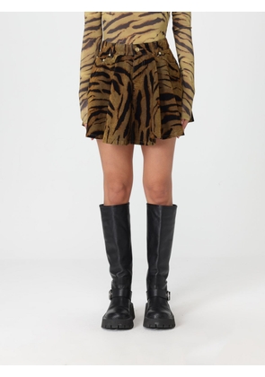 Skirt GANNI Woman color Brown
