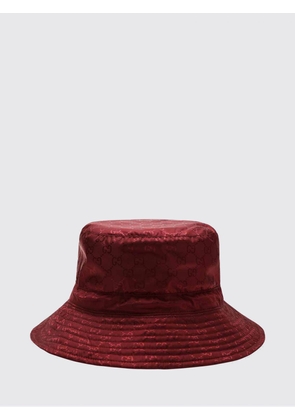 Hat GUCCI Woman color Burgundy