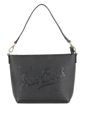 MC2 Saint Barth Aline logo-devossed shoulder bag - Black
