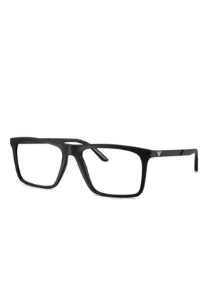 Emporio Armani square-frame glasses - Black