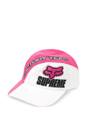 Supreme x Fox Racing® logo-embroidered cap - Pink