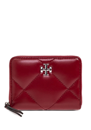 Tory Burch Kira quilted-design small wallet - Red