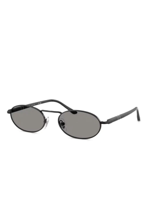Persol oval-frame sunglasses - Black