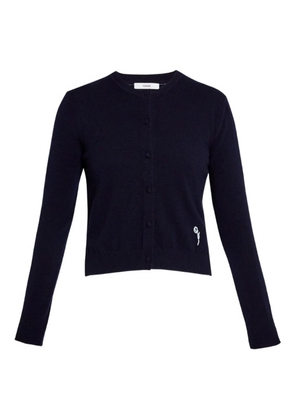 ERDEM crew-neck cardigan - Blue