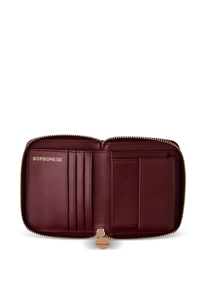 Borbonese zip-around wallet - Red