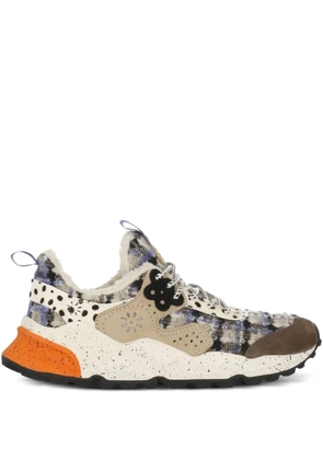 FLOWER MOUNTAIN Kotetsu sneakers - Neutrals