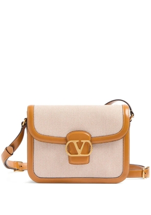 Valentino Garavani 9to5 canvas shoulder bag - Neutrals