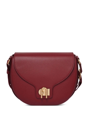 Furla Lotus arched-lock crossbody bag - Red