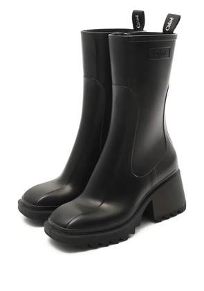 Chloé Pre-Owned 2010s 65mm Betty lug-sole boots - Black