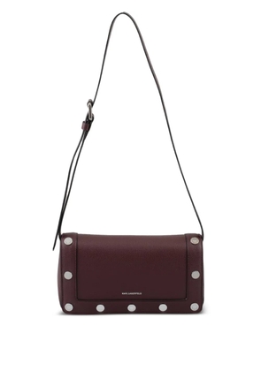 Karl Lagerfeld K/Rocky Marais studded shoulder bag - Red