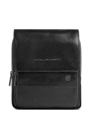 PIQUADRO flap-over crossbody bag - Black