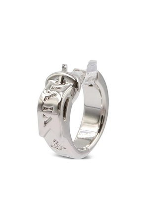 Vivienne Westwood Pre-Owned 2020s engraved earring - Silver