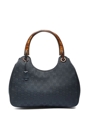 Gucci Pre-Owned 2000-2020 Hobo GG-canvas tote bag - Black