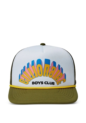 Billionaire Boys Club logo-print trucker cap - Green