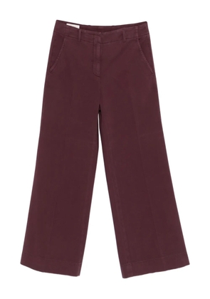 Incotex wide-leg trousers - Red