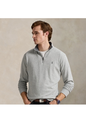 Luxury Jersey Quarter-Zip Pullover