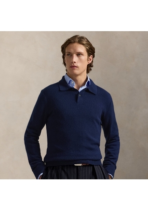 Cashmere Polo-Collar Jumper