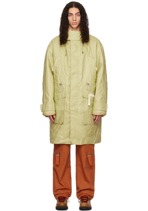 JACQUEMUS Green Le Papier 'La Parka Cozi' Coat