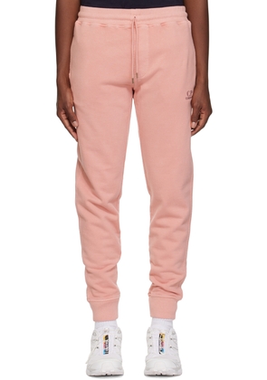 C. P. Company Pink Tapered Sweatpants