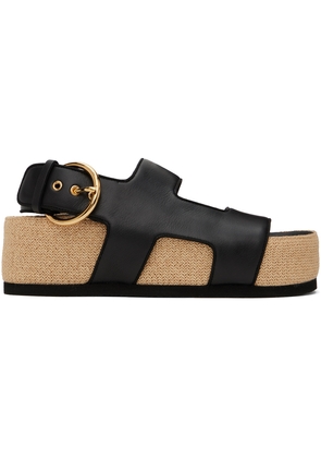 NEOUS Black Cher Sandals