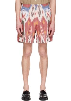HARAGO Multicolor Ikat Shorts