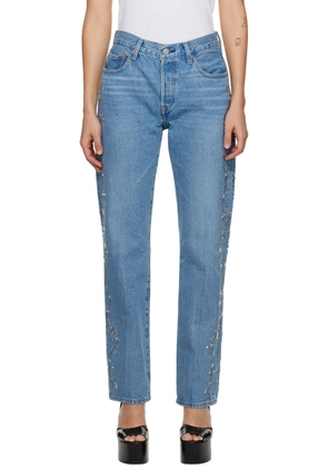 Anna Sui SSENSE Exclusive Blue Jeans