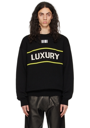 VTMNTS Black 'Luxury' Sweater