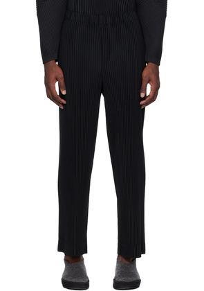 HOMME PLISSÉ ISSEY MIYAKE Black Monthly Color January Trousers
