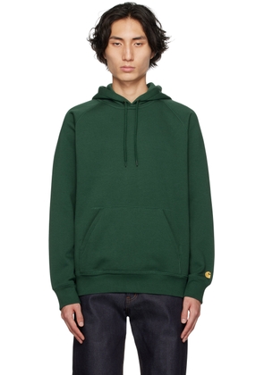 Carhartt Work In Progress Green Chase Hoodie