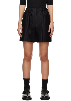 Max Mara Black Piadena Shorts