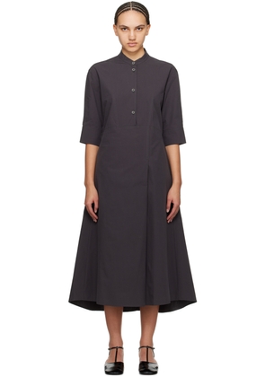 Studio Nicholson Gray Sabo Midi Dress