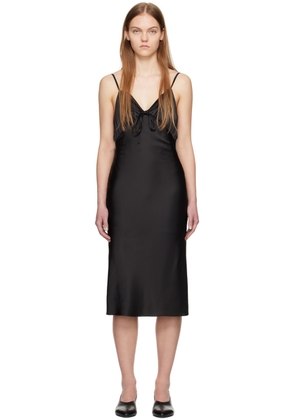 Kijun Black Emma Midi Dress