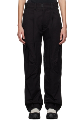 HYEIN SEO Black Flap Pocket Trousers